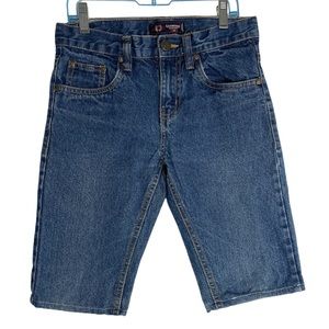 Boys Cambridge classics Jean Shorts medium-wash size 12